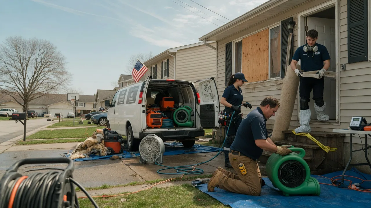 Water Damage Restoration in Gans, OK near me